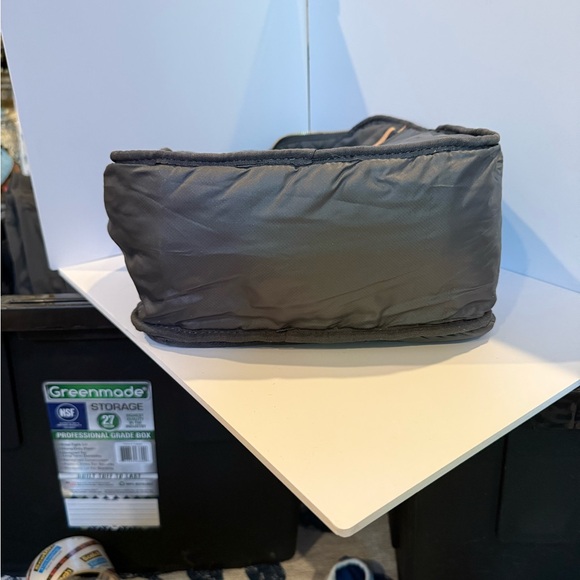 MZ Wallace Gray Quilted Backpack with Structured Design; in great shape - Picture 12 of 15